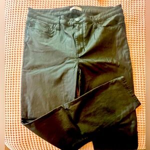 Pleather-style pants